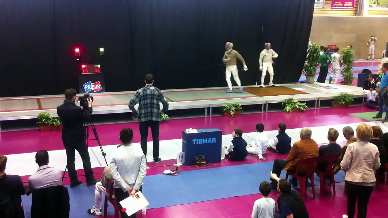 France Cadets 2015 Quentin VERVOITTE vs Eliott BIBI
