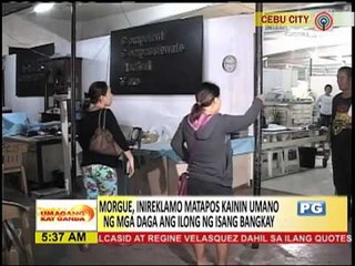 Morgue pinamamahayan ng daga, ilong ng bangkay kinain