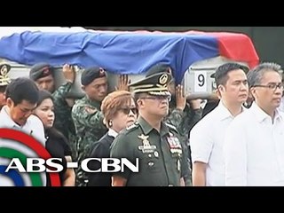 Pagpupugay sa bayaning SAF members