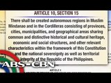 What the Constitution says about the Bangsamoro Law?