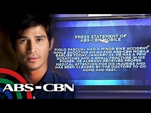 Piolo Pascual hurt in minor bike accident