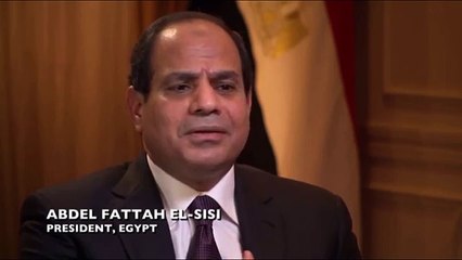 Charlie Rose asked President El-Sisi why Bassem Youssef's program has been stopped