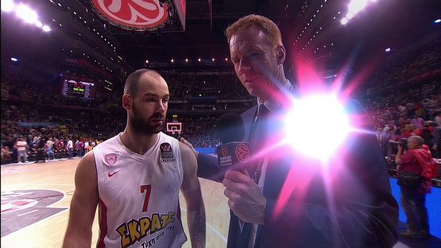 Post-game interview: Vassilis Spanoulis, Olympiacos Piraeus