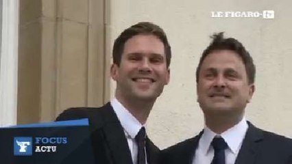 Le premier ministre luxembourgeois a épousé son compagnon