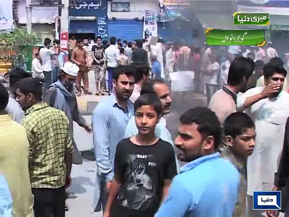 Dunya News -  People get worried on robbery in Gujranwala