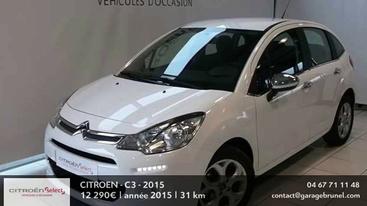 Annonce Occasion CITROëN C3 II PureTech 82 Sélection 2015