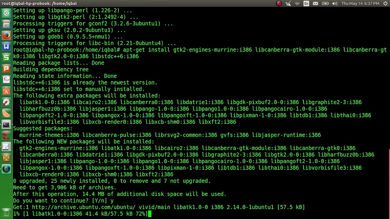 Foxit on LINUX - UBUNTU