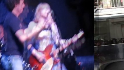 An artist has claimed Courtney Love owes him thousands of dollars for designing merchandise for her tour.