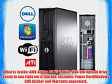 Dell Optiplex 740 Desktop Computer AMD Athlon 64X2 2.1Ghz CPU 8GB DDR2 Memory 500GB Hard Drive