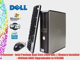 Dell Optiplex 620 Desktop Intel Pentium Dual Core 3.4 4GB Ram 500gig HDD Wifi Windows Xp PRO