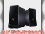 Dell XPS 8700 Desktop - Intel Quad Core i7-4770 Haswell up to 3.9 GHz Max Turbo Frequency 16GB