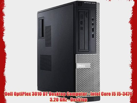 Dell OptiPlex 3010 DT Desktop Computer - Intel Core i5 i5-3470 3.20 GHz - Desktop