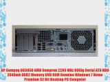 HP Compaq DC5850 AMD Sempron 2200 MHz 80Gig Serial ATA HDD 2048mb DDR2 Memory DVD ROM Genuine