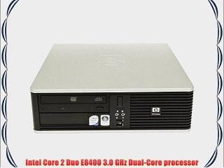 HP Compaq dc7900 SFF Recertified PC - Intel Core 2 Duo 3GHz 4GB 320GB DVD-ROM Win 7 Professional