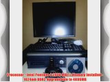 Dell Optiplex GX620 17-Inch Flat Panel LCD Monitor Desktop Computer (Intel Pentium 4 2800 Mhz