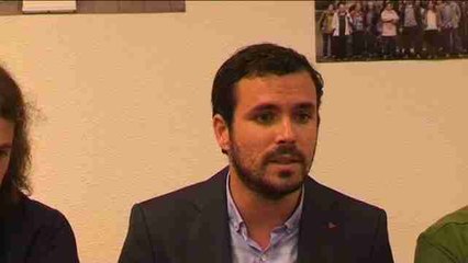 Garzón afirma que Susana Díaz hace "puro autoritarismo" con el Parlamento andaluz