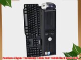 Dell Optiplex GX620 Desktop 4GB Ram/ 160GB HDD/ DVDRW. Restore Windows XP CD/ Keyboard/ Mouse