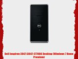 Dell Inspiron 3847 i3847-2770BK Desktop (Windows 7 Home Premium)