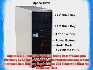 HP DC7800 Tower WIFI Featuring Intel Core 2 Quad Q9400 2.66GHz Amazing 1333MHz BUS Speed 6MB
