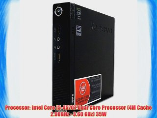 Lenovo ThinkCentre M73 10AY0020US i5-4570T 8GB 128GB SSD W7P Tiny Desktop Computer