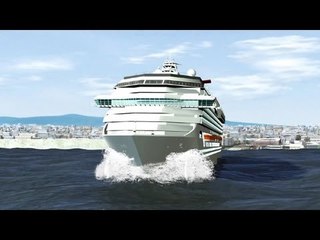 豪華客船　火災でクルーズ中止