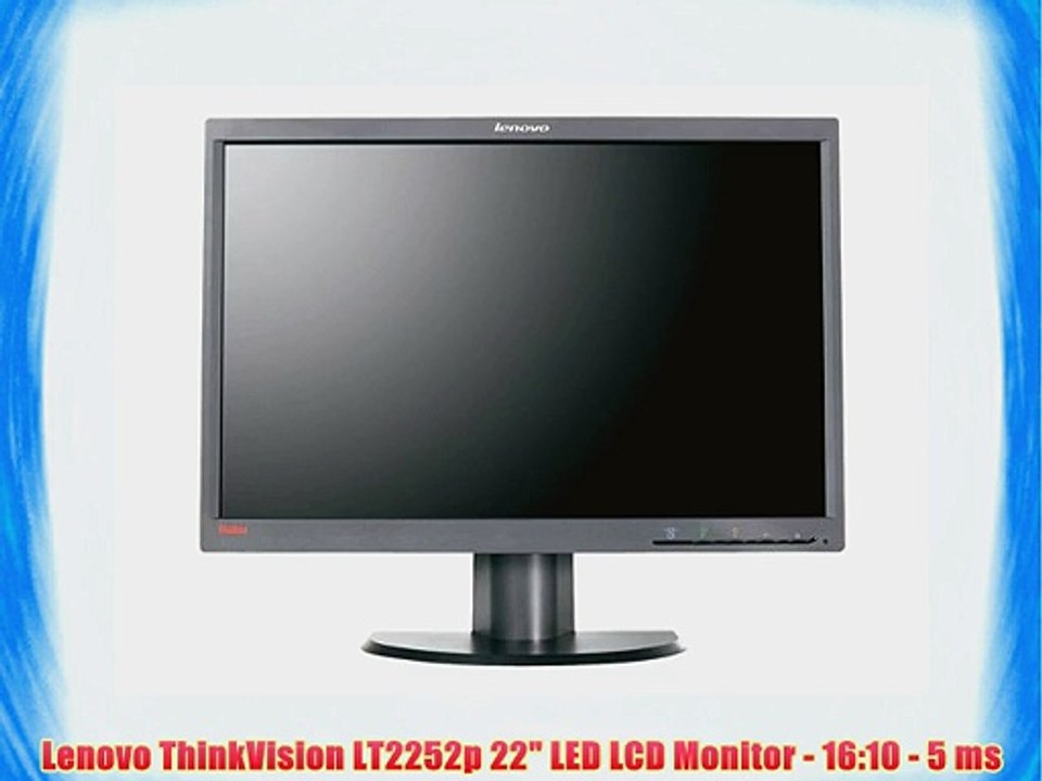 Lenovo ThinkVision LT2252p 22 LED LCD Monitor - 16:10 - 5 ms