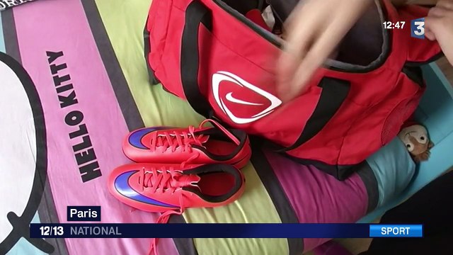 Le foot féminin attire les jeunes sportives