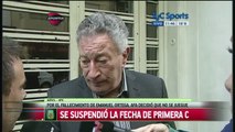 No habra futbol por la muerte de Emanuel Ortega: Habla Luis Segura