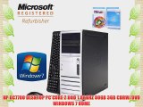 HP DC7700 DESKTOP PC CORE 2 DUO 1.86GHZ 80GB 3GB CDRW/DVD WINDOWS 7 HOME