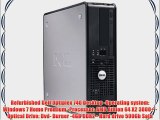 Dell Optiplex 740 Desktop Computer USB WIFI Windows 7 Operating System 500GB Hard Drive 4GB