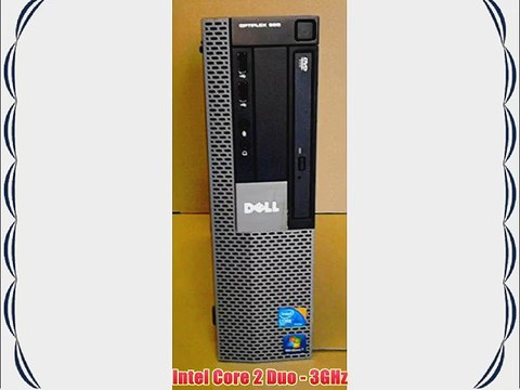 Dell Optiplex 960 - Windows 7 Pro - 4GB - DVDRW - Core 2 Duo - 3 GHz - 160GB HD - Radeon HD