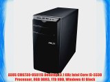 ASUS CM6730-US011S Desktop (3.1 GHz Intel Core i5-3330 Processor 8GB DDR3 1TB HDD Windows 8)