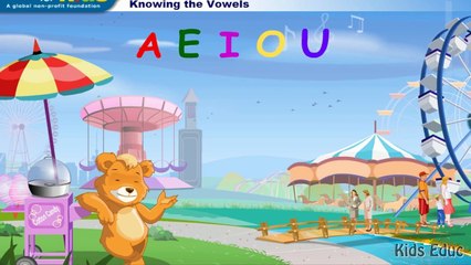 Vowels Song, Learning The Short & Long Vowels Sounds, Making Word, Pre-k & Kindergarten Activities