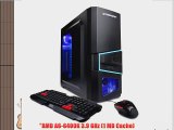 CyberpowerPC Gamer Ultra GUA470 1-Inch Desktop (Black/Blue)