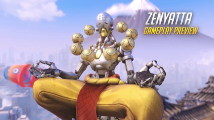 Overwatch - Zenyatta gameplay preview