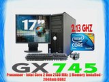 Dell Optiplex GX745 PC DESKTOP TOWER Core 2 Duo 2130 MHz 160GB 2GB XPPRO 17 LCD