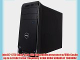 Dell XPS 8700 SuperSpeed Lifestyle Desktop - Intel i7-4770 Quad Core Haswell up to 3.9 GHz