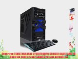 Cybertron TGMSTNGR34BL CYBERTRONPC STINGER (BLUE) AMD FX-6300 SIX CORE 3.5 GHZ GAMING PC with