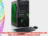 CybertronPC Borg-709 GMBG70934GN Desktop (Green)