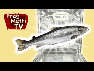 Lachs / Fisch in der Spülmaschine kochen - Frag Mutti TV