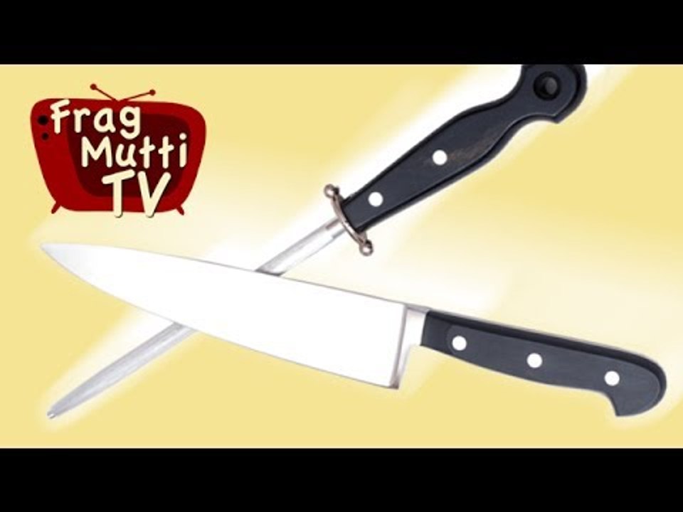 Messer schleifen: wann ist ein Messer scharf genug? Frag Mutti TV