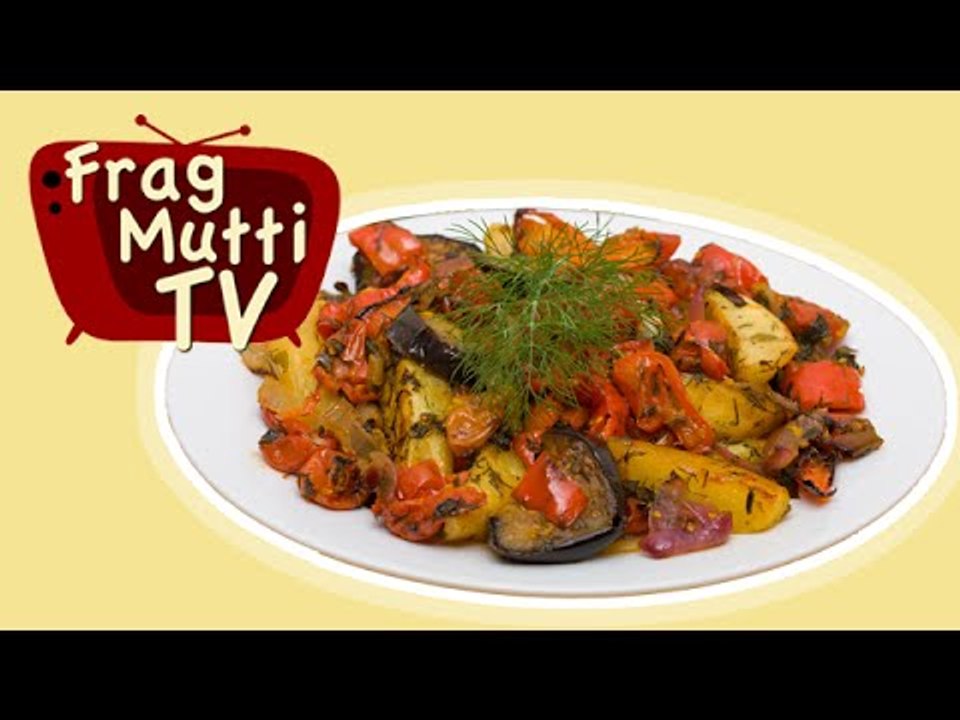 Ratatouille aus dem Backofen - Frag Mutti TV