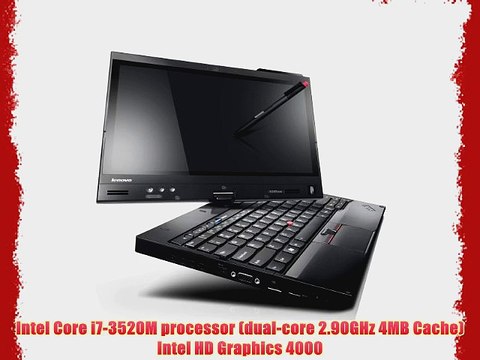 Lenovo ThinkPad X230 3435-24U 13-inch Tablet PC (Intel Core i7-3520M processor 4GB RAM 500GB