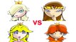 Peach VS Daisy VS Zelda VS Rosalina