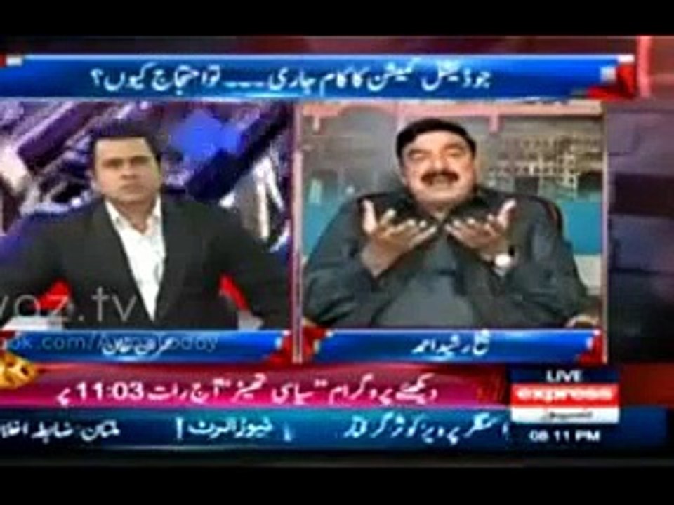 Shaikh Rasheed -@-I Met Khan Sahib Today.Unho Ne Container ko Rang Shang Karny Ka Keh Dya Hai-_ Shaikh Rasheed