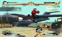 Batalla de Ultra Street Fighter IV Sakura vs Gen