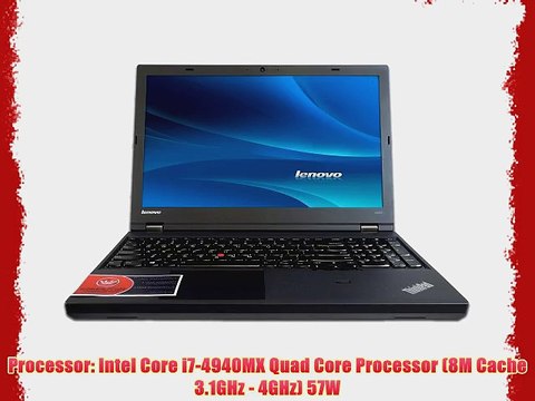 Lenovo ThinkPad W541 15.6-inch i7-4940MX 32GB 256GB SSD 2TB HDD NVIDIA Quadro K2100M 2GB