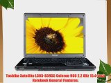 Toshiba Satellite L305-S5955 Celeron 900 2.2GHz 2GB 160GB DVD?RW DL 15.4 Vista Home Basic (Onyx