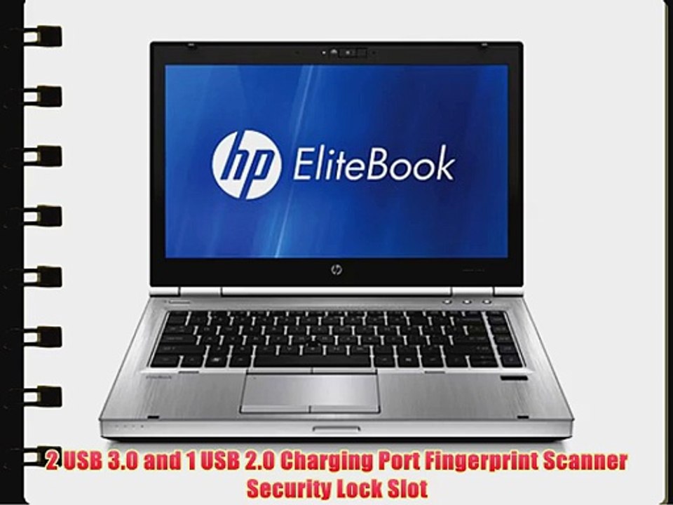 HP 14 Inch Elitebook 8460 Laptop for Business (Intel Core i5 2.5GHz 4GB 128G SSD Windows 7
