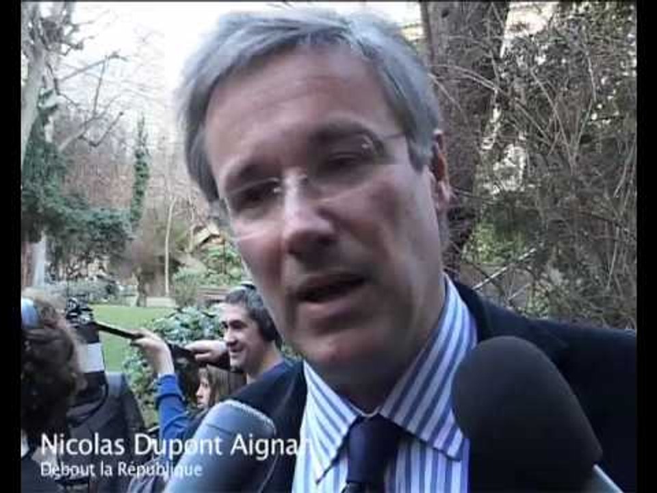 Nicolas Dupont Aignan (DLR) - Grand Forum Élections régionales - Sciences Po TV